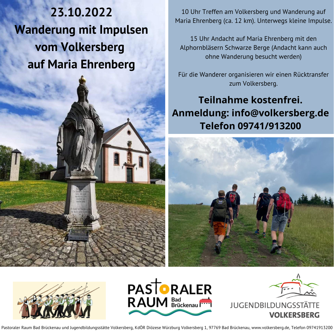 23.10.2022 Wanderung mit Impulsen vom Volkersberg auf Maria Ehrenberg 1